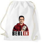 printfashion A nagy pénzrablás - Berlin - Sportzsák, Tornazsák - Fehér (4770984)