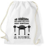 printfashion Ha hibázunk - Sportzsák, Tornazsák - Fehér (7616439)