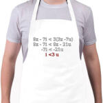 printfashion I love u - Kötény - Fehér (4909530)
