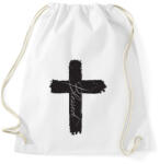 printfashion BlessedBlack - Sportzsák, Tornazsák - Fehér (5228584)
