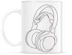 printfashion Fejhallgató - Bögre - Fehér (5105018)