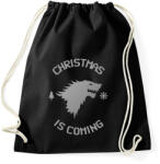 printfashion CHRISTMAS IS COMING - Sportzsák, Tornazsák - Fekete (10133921)