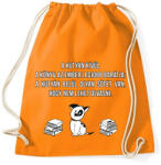 printfashion Olvasás - Sportzsák, Tornazsák - Narancssárga (14520910)