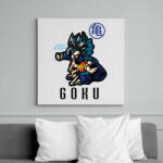 printfashion goku 2021 - Vászonkép - Fehér (12486628)