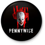 printfashion pennywise2 - Kitűző, hűtőmágnes - Fekete (3099508)