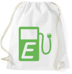 printfashion E-töltőállomás - Sportzsák, Tornazsák - Fehér (12024163)