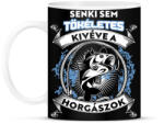 printfashion Senki sem tökéletes kivéve a horgászok - Bögre - Fekete (10342992)