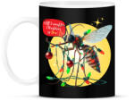 printfashion All I want for Christmas is You! - Vicces karácsonyi szúnyog - Bögre - Fekete (15269021)