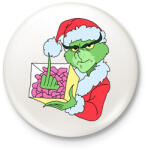 printfashion Grincs - Kitűző, hűtőmágnes - Fehér (14880523)