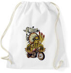 printfashion motorcycle - Sportzsák, Tornazsák - Fehér (1653053)