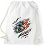 printfashion God Of War - Sportzsák, Tornazsák - Fehér (2856722)