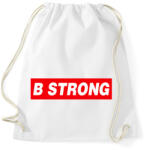 printfashion B strong - Sportzsák, Tornazsák - Fehér (2942003)