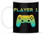 printfashion PLAYER 1 - Bögre - Fekete (3660529)