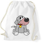 printfashion Kutya - Sportzsák, Tornazsák - Fehér (10294665)