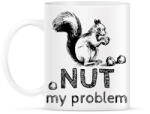 printfashion Nut my problem - Bögre - Fehér (13550270)