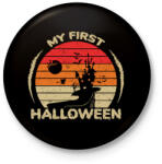 printfashion My first halloween - Kitűző, hűtőmágnes - Fekete (3632479)