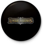 printfashion League of Legends - Kitűző, hűtőmágnes - Fekete (3092905)
