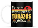 printfashion Ez az én túrázós pólóm - Bögre - Fekete (16363695)