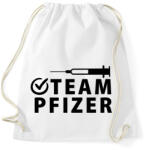 printfashion Team Pfizer - Sportzsák, Tornazsák - Fehér (4890058)
