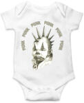 printfashion Punk punk punk - Baba Body - Fehér (7669815)