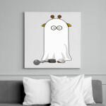 printfashion Zsiráf szellem - Vászonkép - Fehér (6628433)