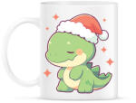 printfashion Karácsonyi dínó - Bögre - Fehér (15303767)