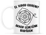 printfashion El tudod olvasni? Akkor lehetünk barátok - Bögre - Fehér (16534405)