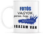 printfashion Fotós vagyok. . . - Bögre - Fehér (16287313)