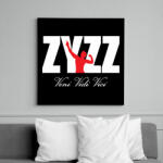 printfashion Zyzz - Veni Vidi Vici 2 - Fehér - Vászonkép - Fekete (6648479)