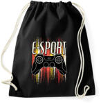printfashion E-sport - Sportzsák, Tornazsák - Fekete (6384199)