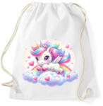 printfashion Cuki szerelmes egyszarvú - Sportzsák, Tornazsák - Fehér (14877809)