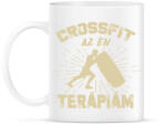 printfashion Crossfit az én terápiám - Bögre - Fehér (11722180)