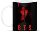 printfashion bts-Kim Seok Jin - Bögre - Fekete (6202060)