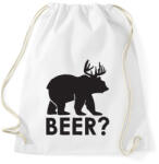 printfashion Beer? - Sportzsák, Tornazsák - Fehér (2456432)