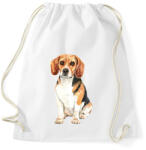 printfashion Kutya - Sportzsák, Tornazsák - Fehér (15596193)