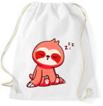 printfashion Lajhár - Sportzsák, Tornazsák - Fehér (13898482)