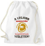printfashion Hegesztő szülinapja március színes - Sportzsák, Tornazsák - Fehér (5521685)
