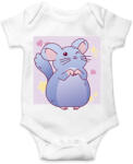 printfashion Csincsilla - Baba Body - Fehér (7650791)