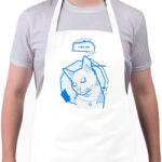 printfashion Antisocial cat - Kötény - Fehér (9964619)