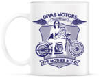printfashion Motoros díva - Bögre - Fehér (788336)