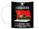 printfashion t34-commander - Bögre - Fekete (2672108)