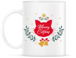 printfashion Meowy Catmas - Bögre - Fehér (9564229)
