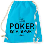 printfashion A pókerezés egy sport - Sportzsák, Tornazsák - Surf blue (1305335)