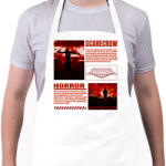 printfashion Scarecrow horror - Kötény - Fehér (14716482)