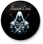 printfashion Assassin's Creed - Kitűző, hűtőmágnes - Fekete (16699689)