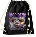 printfashion Moo Deng - Sportzsák, Tornazsák - Fekete (16744040)