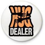 printfashion Hug Dealer - Kitűző, hűtőmágnes - Fehér (3081051)