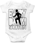 printfashion everyday-im-shufflin-black - Baba Body - Fehér (1330552)