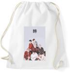 printfashion BTS Love Yourself Tear - Sportzsák, Tornazsák - Fehér (893169)