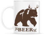 printfashion Beer Medve-szarvas - Bögre - Fehér (4123263)